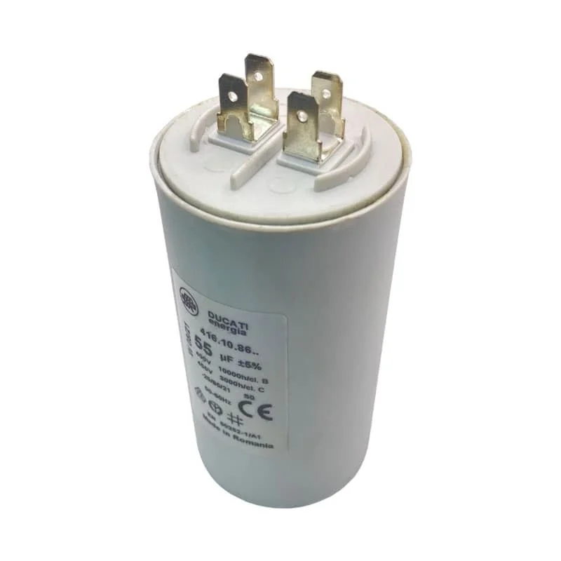 Condensateur permanent 55 µF à cosses