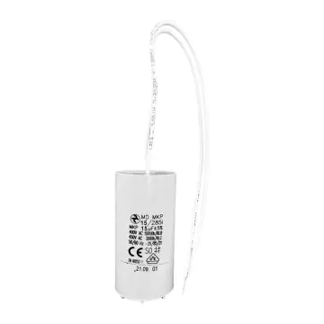 Condensateur permanent 15 µF à câble