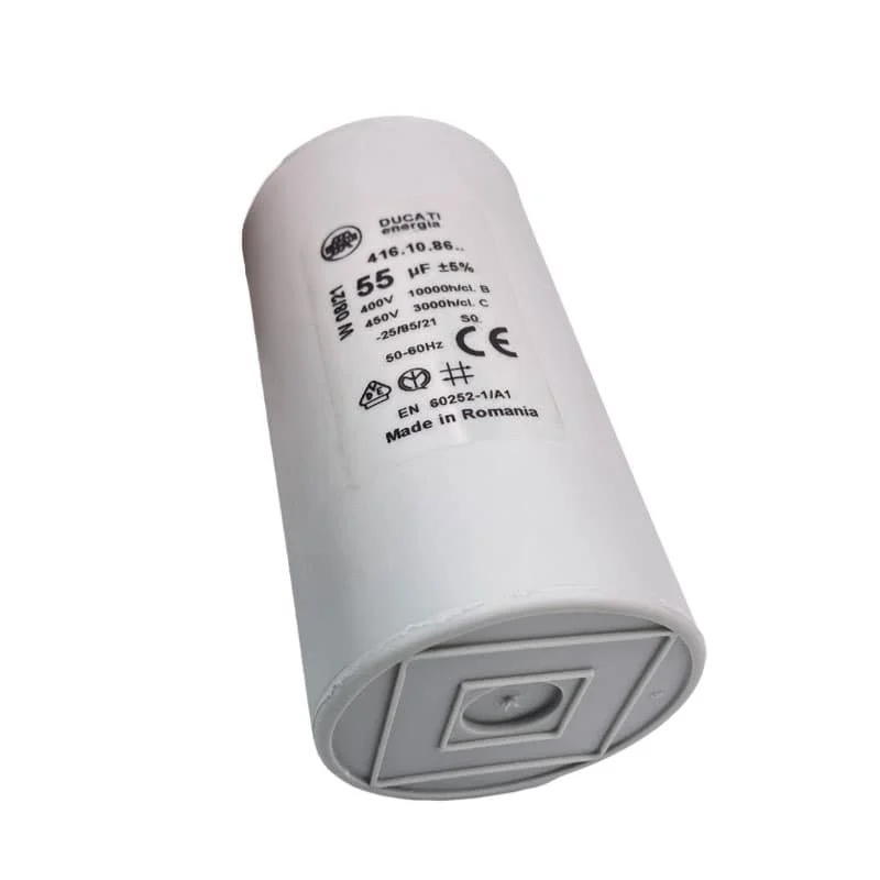 Condensateur permanent 55 µF à cosses