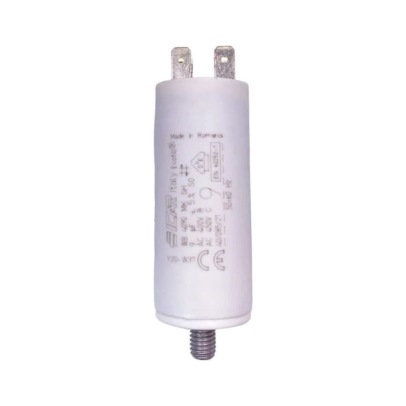 Condensateur permanent 9 µF à cosses