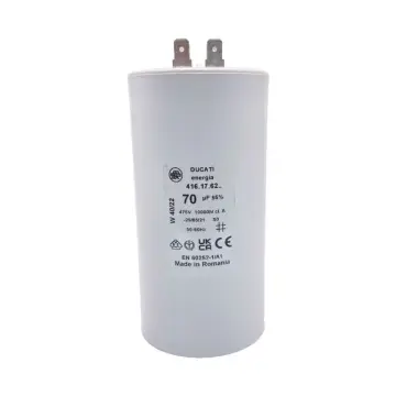 Condensateur permanent 70 µF à cosses