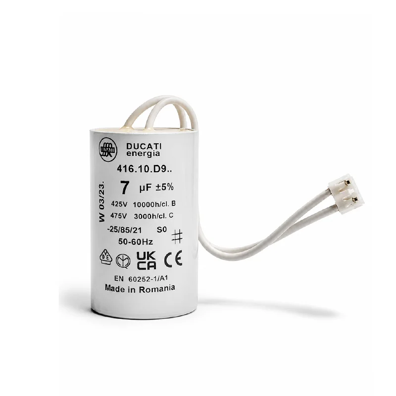 Condensateur permanent 7 µF pour moteur de volet Bubendorff 2