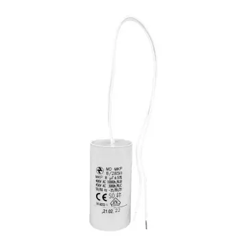Condensateur permanent 8 µF à câble