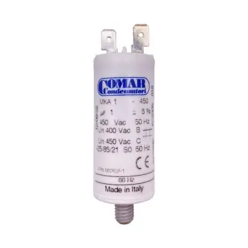 Condensateur permanent Comar de 1 µF à cosses