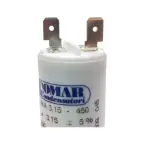 Condensateur permanent Comar de 3 15µF à cosses