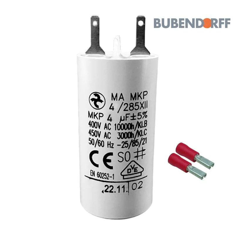 Condensateur bubendorff pour moteur volet roulant 4uf AVid2