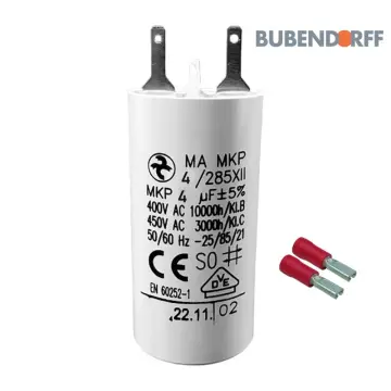 Condensateur bubendorff pour moteur volet roulant 4uf AVid2