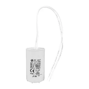 Condensateur permanent 12 5 µF à câble