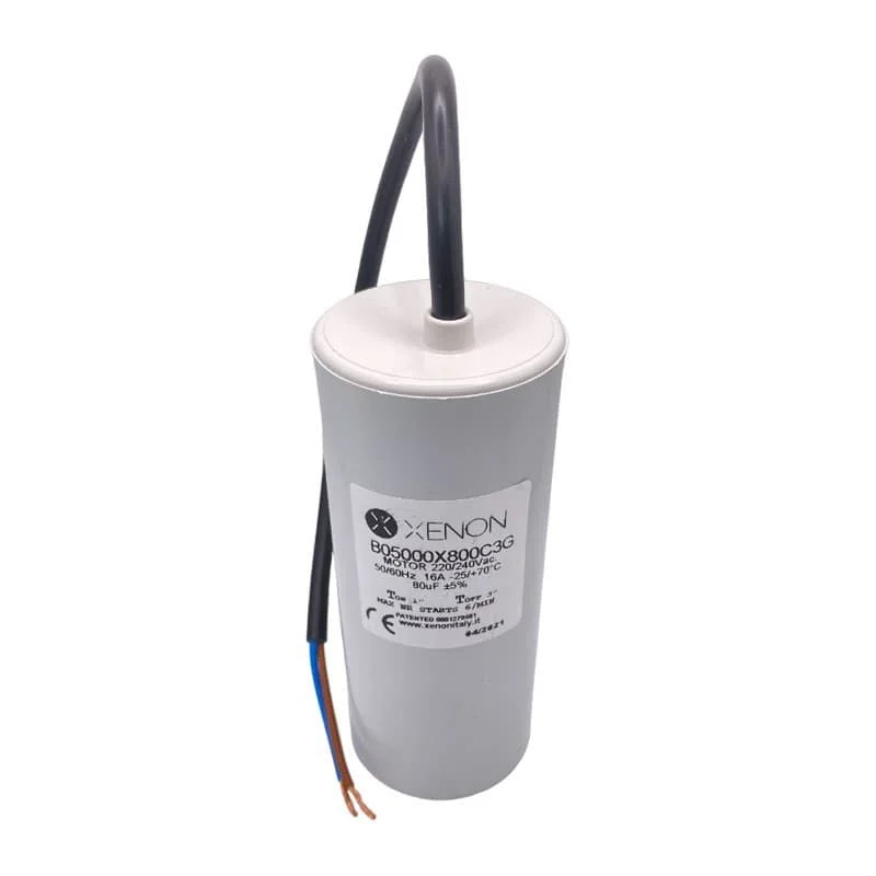 Condensateur booster moteur monophasé 80µF