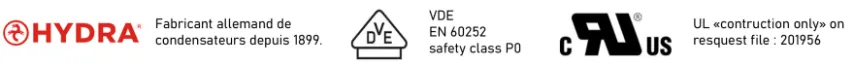 Certifications des condensateurs 80uf