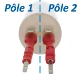 Cosses adaptatrices vendues séparément