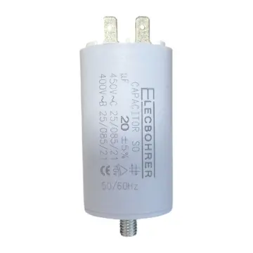 Condensateur permanent 20 µF à cosses