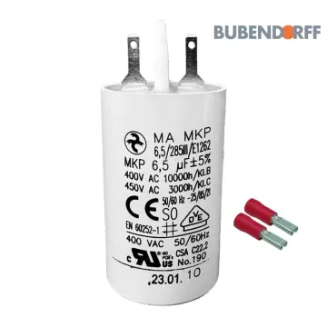 Condensateur bubendorff pour moteur volet roulant 6 5uf hWSho