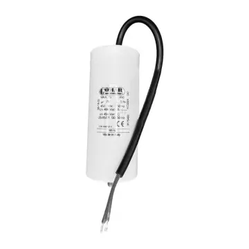 Condensateur permanent 75 µF à câble
