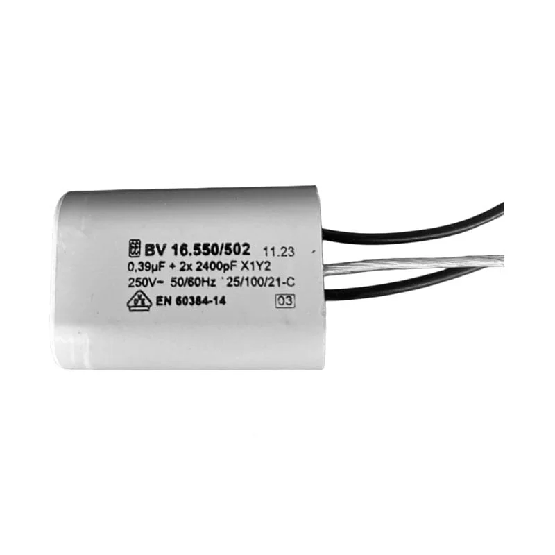 Condensateur antiparasite 0,39 µF + 2 x 2400 pF