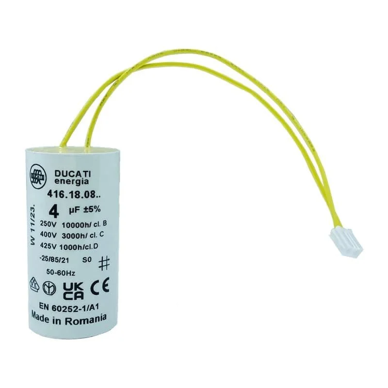 Condensateur 4uf pour moteur de volet roulant bubendorff